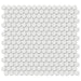 Tesoro Collection - Soho Series - 0.75 in. Penny Mosaic - Matte Vintage Grey