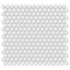 See Tesoro Collection - Soho Series - 0.75 in. Penny Mosaic - Matte Vintage Grey