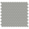 See Tesoro Collection - Soho Series - 0.75 in. Penny Mosaic - Matte Cement Chic