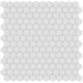 Tesoro Collection - Soho Series - 1 in. Hex Mosaic - Matte Gallery Grey
