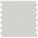 Tesoro Collection - Soho Series - 1 in. Hex Mosaic - Matte Halo Grey