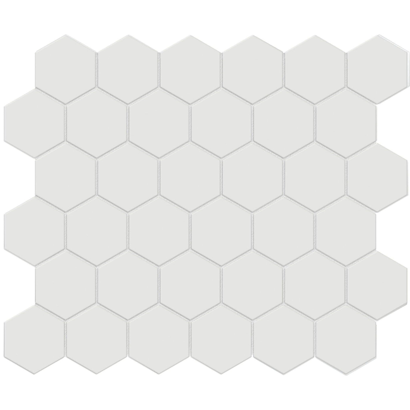 Tesoro Collection - Soho Series - 2 in. Hex Mosaic - Matte Vintage Gre ...