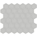 Tesoro Collection - Soho Series - 2 in. Hex Mosaic - Matte Loft Grey