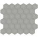 Tesoro Collection - Soho Series - 2 in. Hex Mosaic - Matte Cement Chic