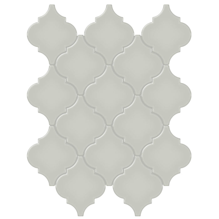 Tesoro Collection - Soho Series - Arabesque Mosaic - Glossy Soft Sage