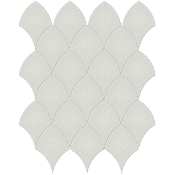 Tesoro Collection - Soho Series - Scallop Mosaic - Halo Grey
