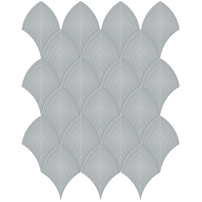 Tesoro Collection - Soho Series - Scallop Mosaic - Cloud Blue
