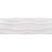 Tesoro - Buteo Series - 5 in. x 16 in. Surge Ceramic Tile - Glossy White
