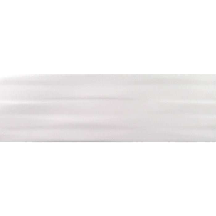 Tesoro - Buteo Series - 5 in. x 16 in. Tide Ceramic Tile - Matte White