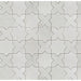 Rickert Tile - Oriental White Honed Star and Cross Mosaic