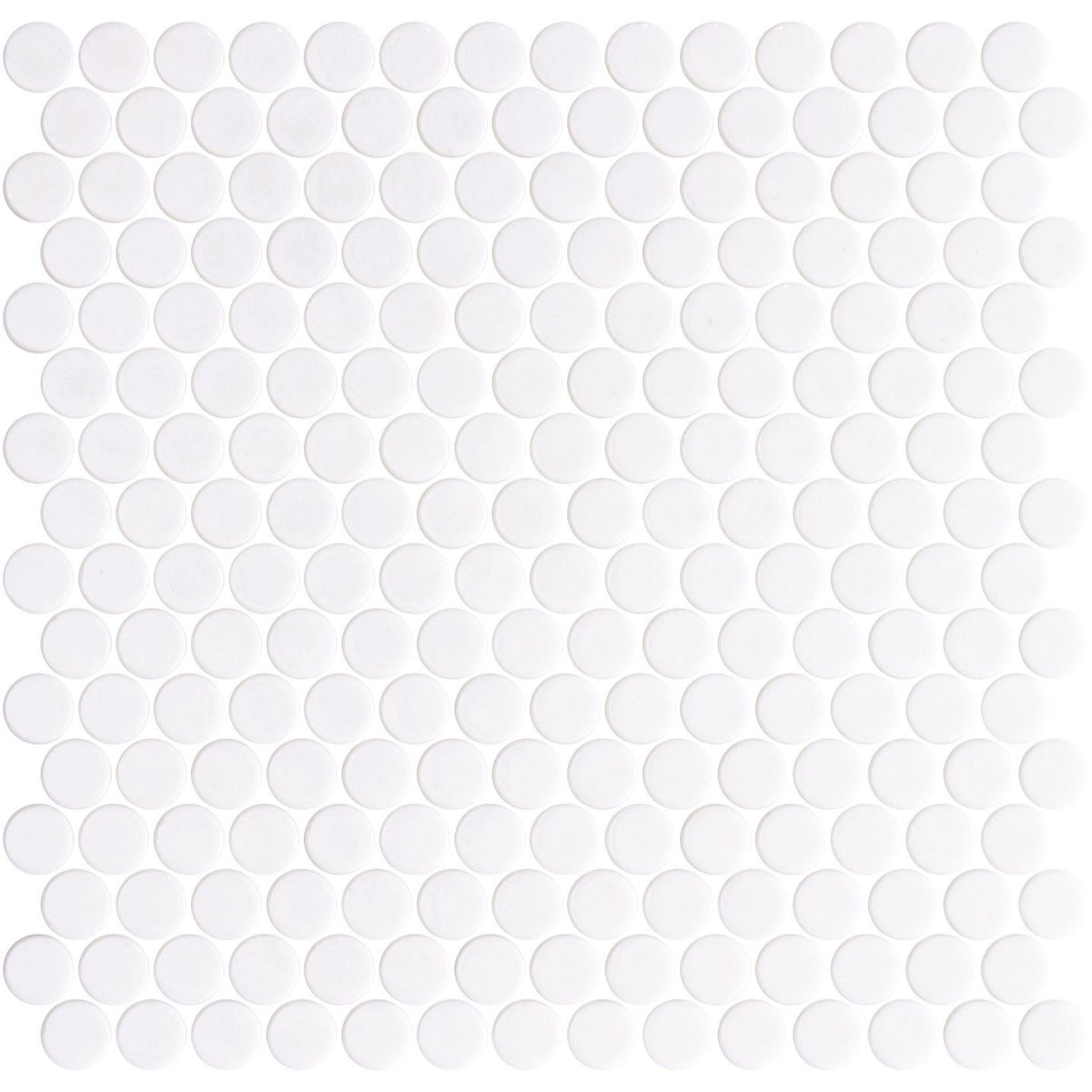 Rickert Tile - Penny White Shiny