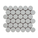 Rickert Tile - Grey 2" Round Porcelain Mosaic
