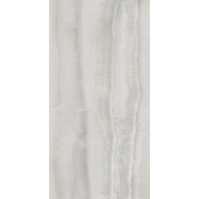 Elysium - Akoya Series - 24 in. x 48 in. Matte Rectified Porcelain Tile - Silver