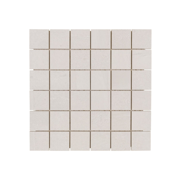 Tesoro - Adrock Collection 2" x 2" Matte Porcelain Mosaic - Frost