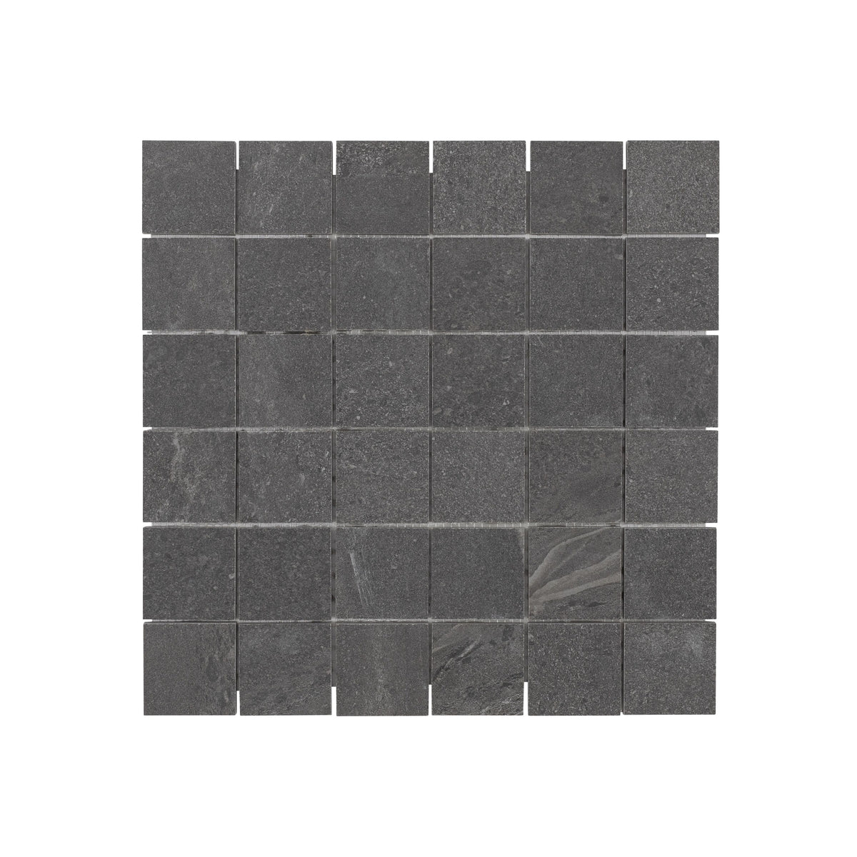 Tesoro - Adrock Collection 2&quot; x 2&quot; Matte Porcelain Mosaic - Shadow