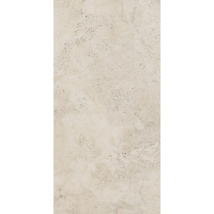 Happy Floors - Navona 12 in. x 24 in. Porcelain Cross Cut Tile - Bone