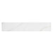 Bellagio - Bismarck Palmer Collection - 3" x 17" Porcelain Subway Tile - Ghost White