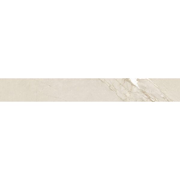 Happy Floors - Cardosia 3 in. x 24 in. Natural Porcelain Bullnose - River Rock