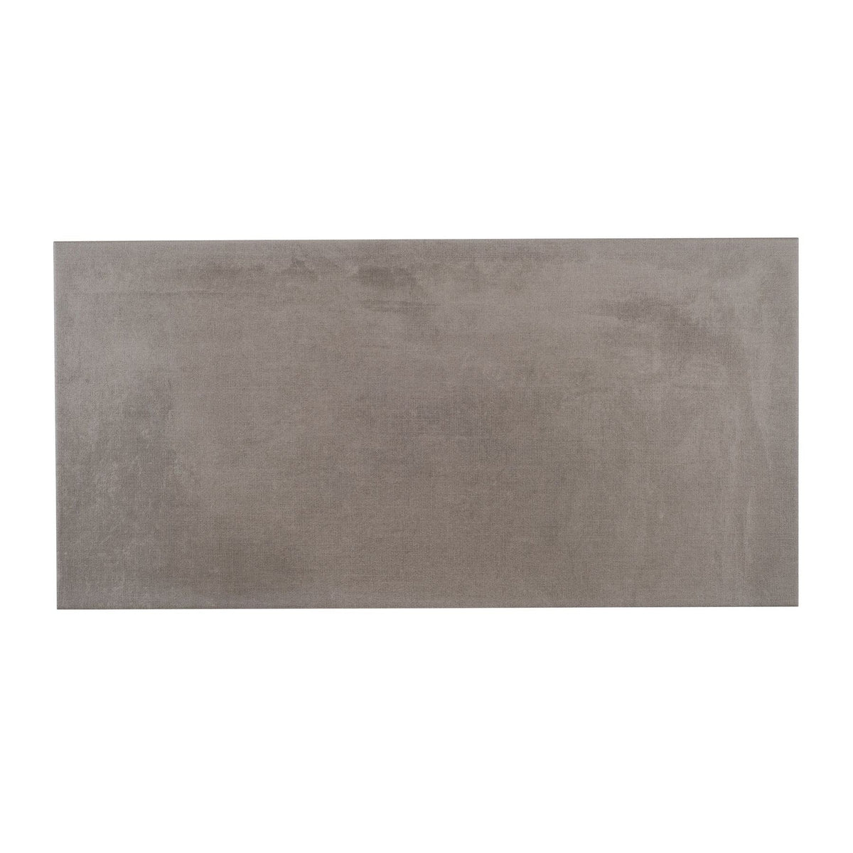 Tesoro - Fusion Fabric Series - 12 in. x 24 in. Matte Porcelain Tile - Carbon