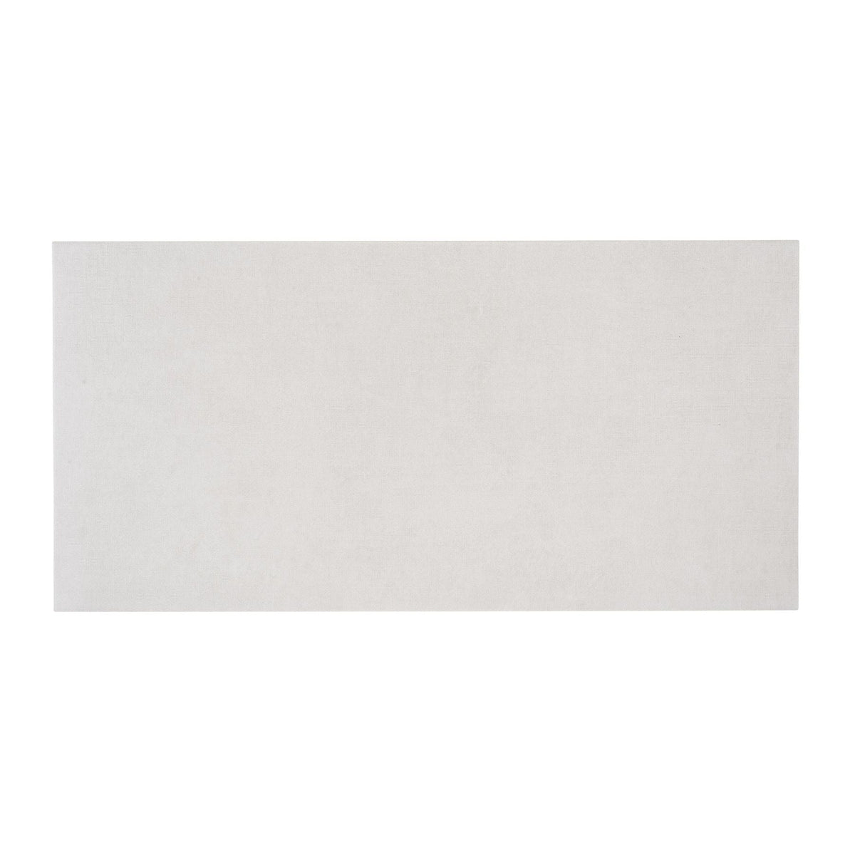 Tesoro - Fusion Fabric Series - 12 in. x 24 in. Matte Porcelain Tile - Chalk