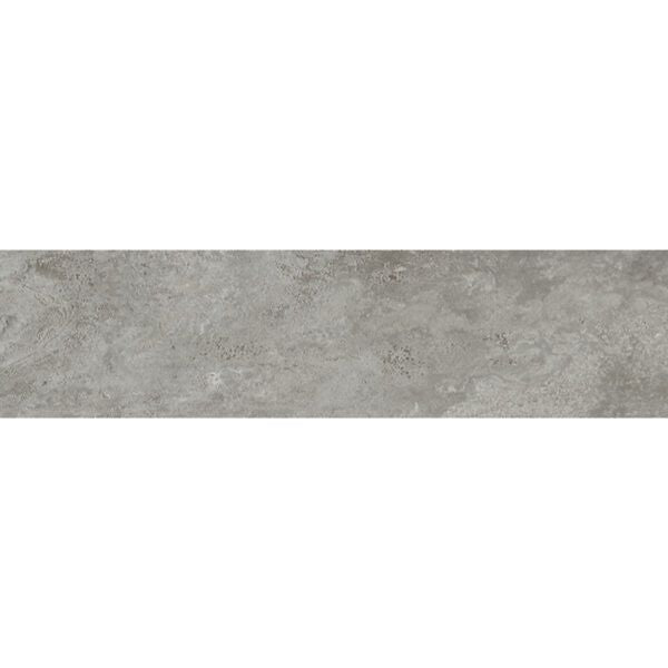 Happy Floors - Navona 4 in. x 12 in. Porcelain Cross Cut Tile - Grey