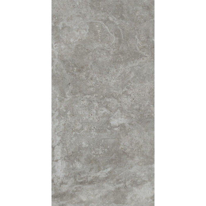 Happy Floors - Navona 24 in. x 48 in. Porcelain Cross Cut Tile - Grey