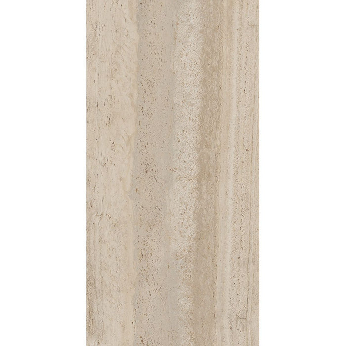 Happy Floors - Navona 12 in. x 24 in. Porcelain Vein Cut Tile - Honey