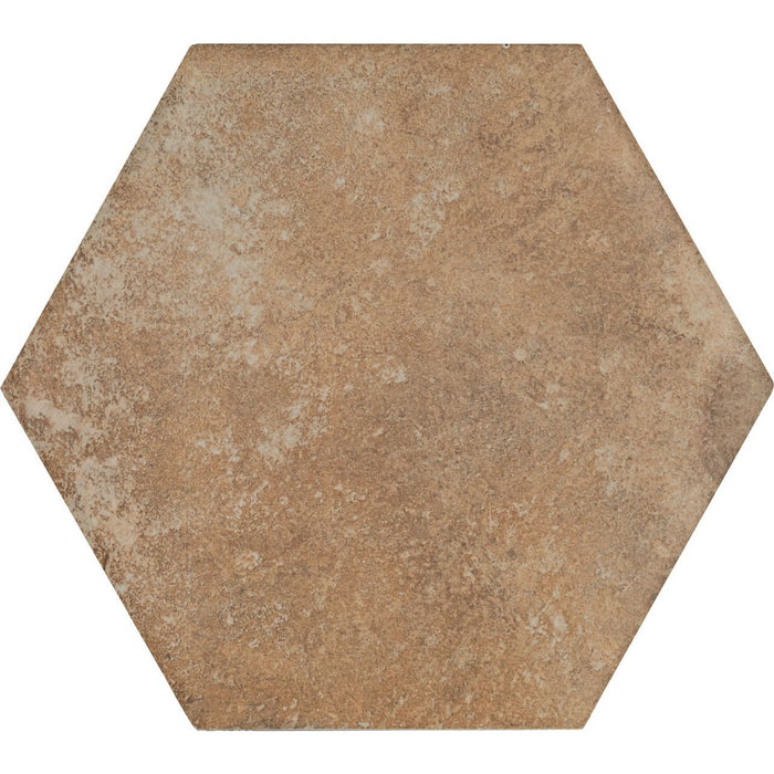 Marazzi - Cotto Revival 8 in. x 9 in. Matte Porcelain Hex Tile - Alpaca