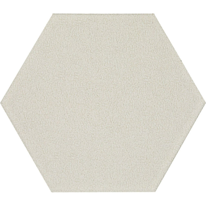 Marazzi - Inyo 8 in. x 9 in. Hex Satin Porcelain Tile - Crema