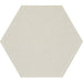 Marazzi - Inyo 8 in. x 9 in. Hex Satin Porcelain Tile - Crema