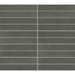 Marazzi - Inyo 1 in. x 6 in. Satin Porcelain Straight Joint Mosaic - Olive