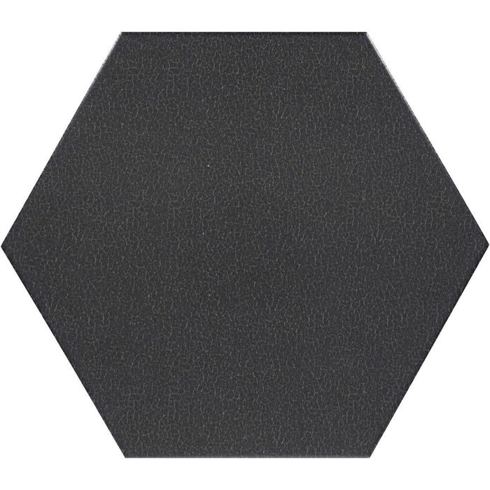 Marazzi - Inyo 8 in. x 9 in. Hex Satin Porcelain Tile - Ink