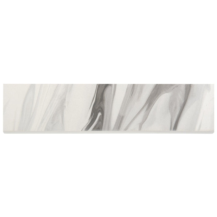 Floors 2000 - Prestige 3 in. x 12 in. Matte Porcelain Bullnose - Grey