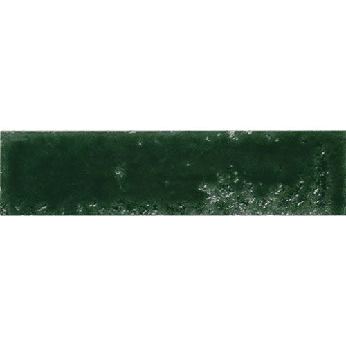 Tesoro Collection - Pukka Series - 3  in. x 10 in. Ceramic Wall Tile - Basil Green