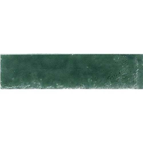 Tesoro Collection - Pukka Series - 3  in. x 10 in. Ceramic Wall Tile - Sage Blue