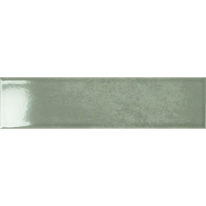 Soci Tile - Reality 3" x 12" Subway Tile - Smoke Glossy