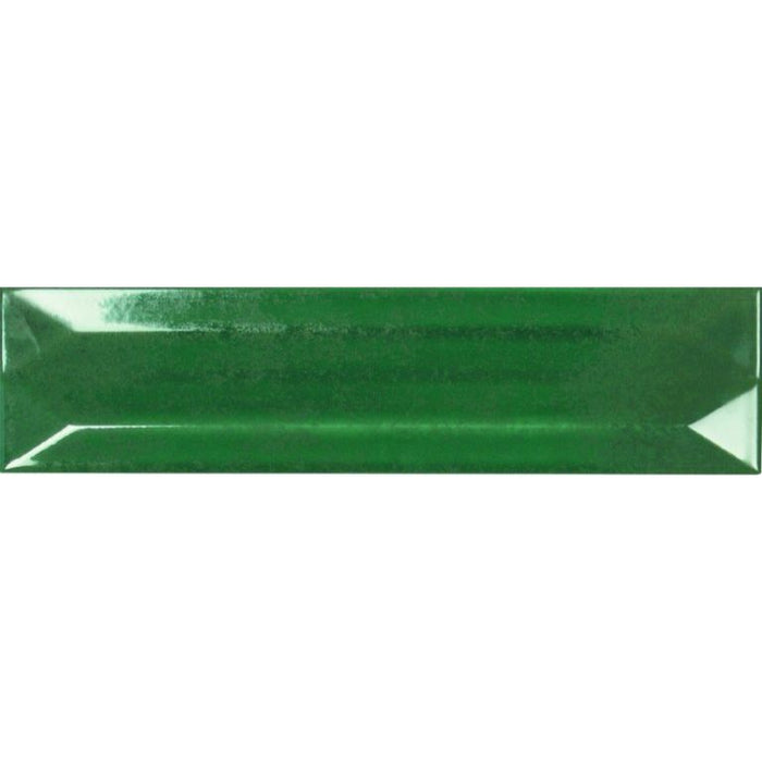 Soci Tile - Refraction 3" x 12" Subway Tile - Palm Glossy