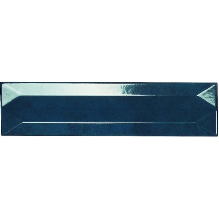 Soci Tile - Refraction 3" x 12" Subway Tile - River Glossy