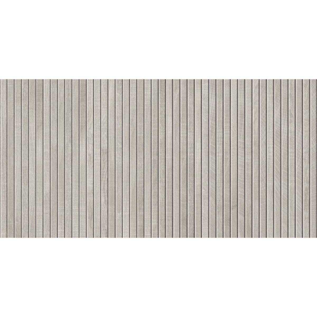 General Ceramic - Ribbon Artwood Porcelain Tile - Grey