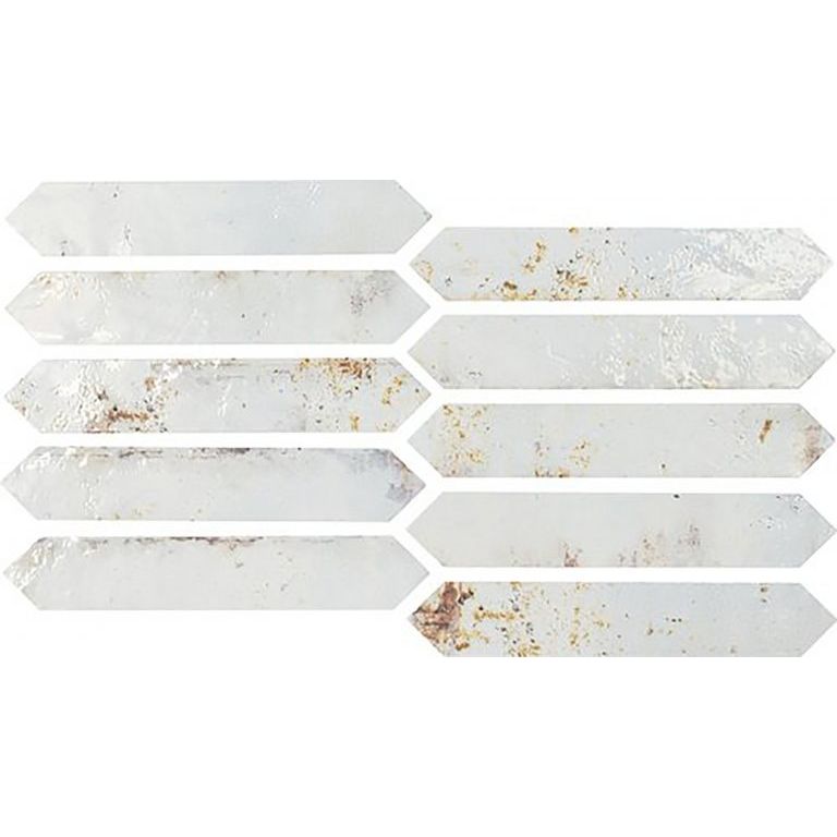 Soci Tile - Ironworks 2&quot; x 10&quot; Picket Tile - Oxid Glossy