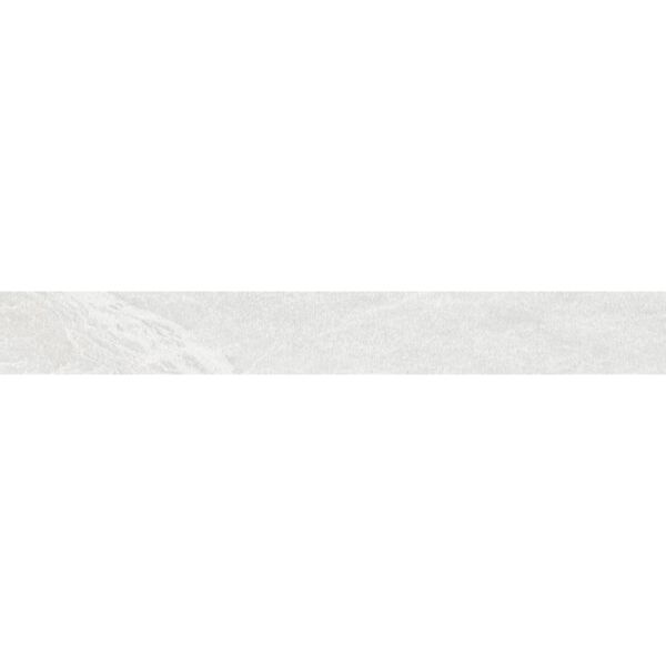 Happy Floors - Capraia 3 in. x 24 in. Polished Porcelain Bullnose - White