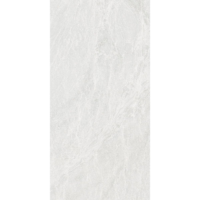 Happy Floors - Capraia 12 in. x 24 in. Natural Porcelain Tile - White