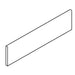 Arizona Tile - Verrazzo Series - 3" x 24" Matte Porcelain Bullnose Trim - Argilla