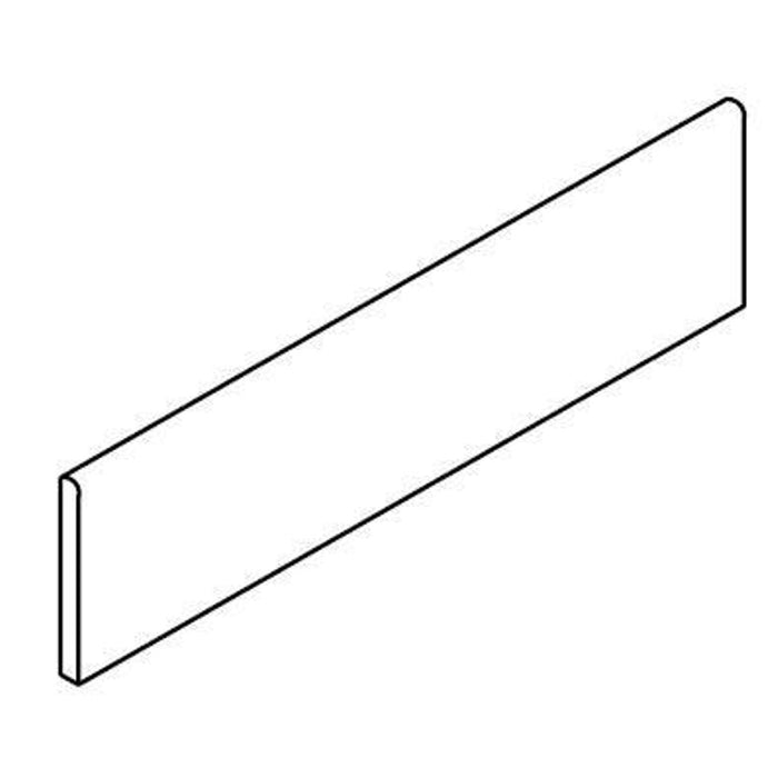 Marazzi - Curation 3 in. x 12 in. Matte Porcelain Bullnose Trim - Stucco