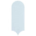 Bellagio - Popsicle Collection - 3" x 9" Ceramic Fan Tile - Krysta