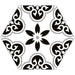Bellagio - Cucina Italia Collection - 8" x 9" Porcelain Hex Tile - Fieldo Daisa
