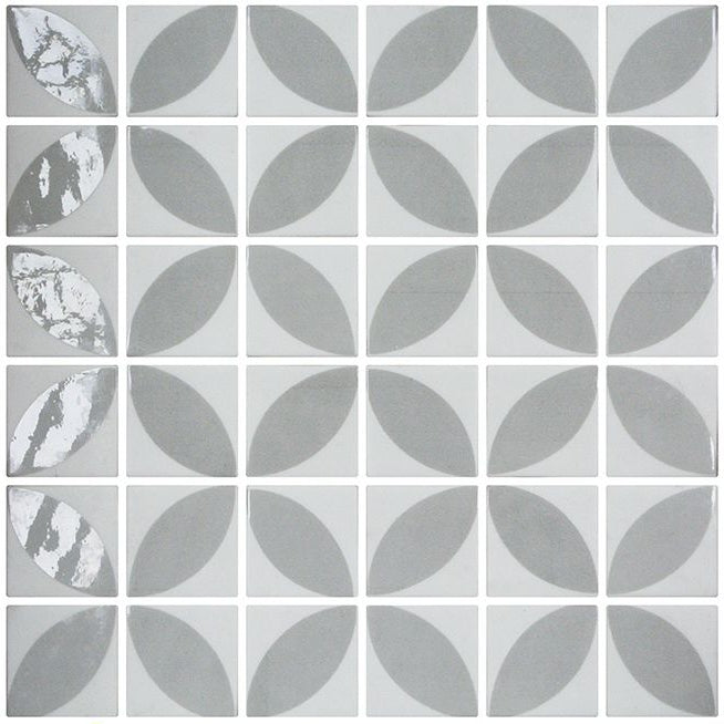 Bellagio - Foliaga Collection - 2x2 Glass Mosaic - Brunia