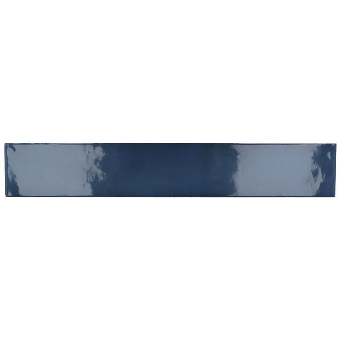 Bellagio - Manacor Collection - 3" x 16" Ceramic Tile - Ocean Blue