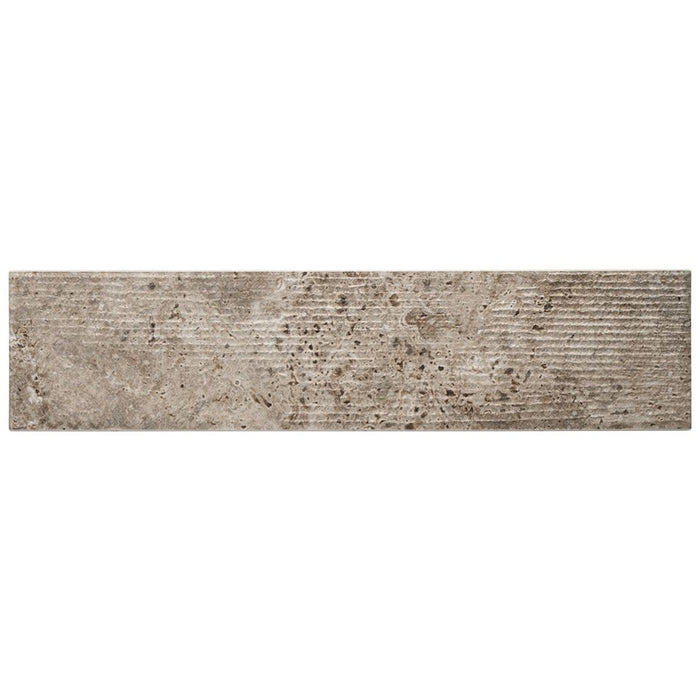 Bellagio - Calco Collection - 3" x 12" Porcelain Tile - Linzo