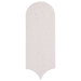 Bellagio - Popsicle Collection - 3" x 9" Ceramic Fan Tile - Nog